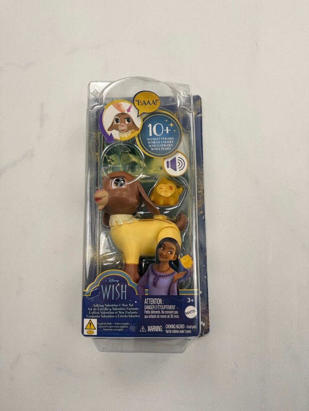Mattel Disney Wish Talking Valentino & Star Set Brown 2020s Showstopper